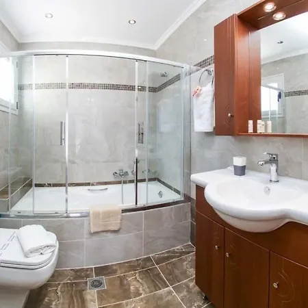 빌라 Skala Sleeps 6 Pool Air Con Wifi Spathíon